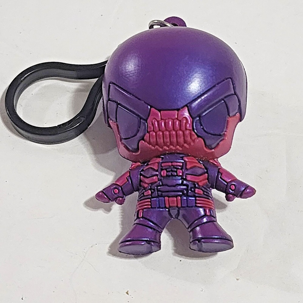 DC Comics The Suicide Squad Bloodsport Figure Keychain Clip 2.5 Inch Purple